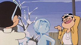 第70話 美しき雪ダルマの巻／宝くじやーいの巻