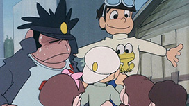 第73話 ゴリライモが幼稚園に入るの巻／かんかんアキかんの巻