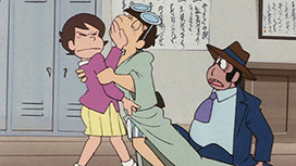第74話 天才漫画家カン平君の巻／新八の秘密の巻