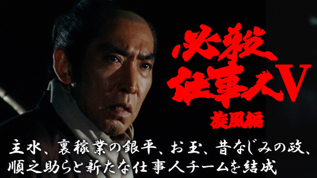 【全14話配信中】<br>必殺仕事人Ⅴ・旋風編