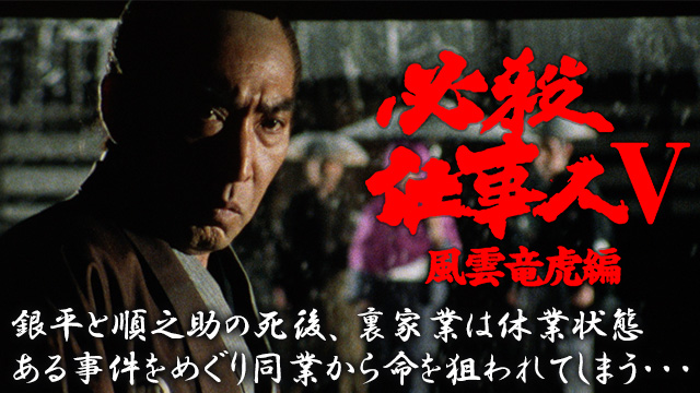 【全19話配信中】<br>必殺仕事人Ⅴ・風雲竜虎編